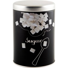 MALLONY Банка с крышкой металлическая, круглая, объем 900 мл, дизайн Сахар (008617) MALLONY Банка с крышкой металлическая, круглая, объем 900 мл, дизайн Сахар (008617)