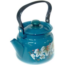 СИБИРСКИЕ ТОВАРЫ С2714.3Б эмал 2,3л с рис бирюзовый СИБИРСКИЕ ТОВАРЫ С2714.3Б эмал 2,3л с рис бирюзовый