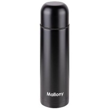 MALLONY Термос из нерж. стали SOLIDO, 0,5 л, черный (106045)