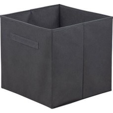 РЫЖИЙ КОТ Коробка складная для хранения, 31х31х31 см, цвет - серый (107528)