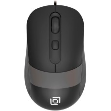 OKLICK Мышь 310M, оптическая, проводная, USB, черный и серый [1869096]