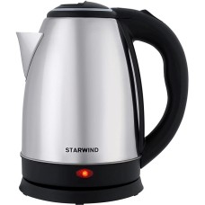 STARWIND SKS1771 1.8л. 1700Вт серебристый/черный (металл/пластик) STARWIND SKS1771 1.8л. 1700Вт серебристый/черный (металл/пластик)