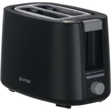 VITEK Тостер Verde VT-7164, черный VITEK Тостер Verde VT-7164, черный