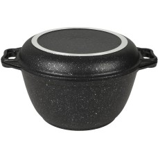 KUKMARA Кмт34а а/пр литой 3,0л кр/сковорода Темный мрамор