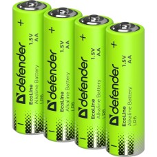 DEFENDER (56051) LR6-24box АА, бокс, 24 шт., EcoLine DEFENDER (56051) LR6-24box АА, бокс, 24 шт., EcoLine