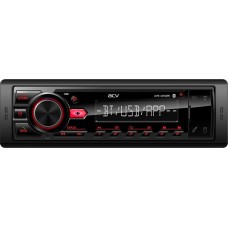 ACV AVS-401UBR (1din/База 36мм/красная/Bluetooth/USB/TYPE-C/AUX/SD/FM/4*50)