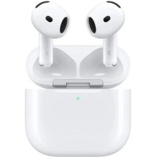 Наушники A3055,A3056,A3059 AirPods 4 ANC, Bluetooth, вкладыши, белый [mxp93za/a]