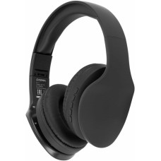 DIGMA Наушники BT-17, Bluetooth, накладные, черный [bt17b]