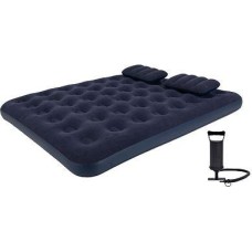 AVENLI Матрас надувной двухместный Queen-size с насосом и подушками 203*152*22 см 21470 (107371)