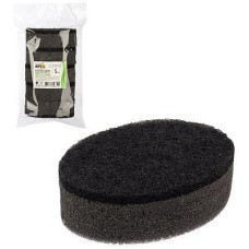 РЫЖИЙ КОТ Набор губок для мытья посуды двухслойных овальных KS-07, 5 шт (черный) (107565) РЫЖИЙ КОТ Набор губок для мытья посуды двухслойных овальных KS-07, 5 шт (черный) (107565)