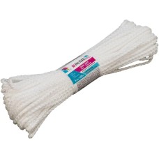 PALISAD HOME полипропиленовый с сердечником, 5 мм L 20 м, белый, Home Palisad 937115
