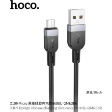 HOCO (6942007636353) X109m 3м USB 2.4A USB- micro USB , 3м