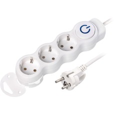 SMARTBUY (SBE-16-3-10m-ZS) 3 роз х 10,0 м - белый