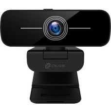 OKLICK Камера Web Оклик OK-C001FH черный 2Mpix (1920x1080) USB2.0 с микрофоном