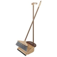 РЫЖИЙ КОТ MINI с длинными рукоятками: совок и щетка (цвет бежевый) (109045)