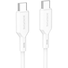 BOROFONE (6974443384536) BX70 USB 3.0A 60W для Type-C Type-C White 1 м