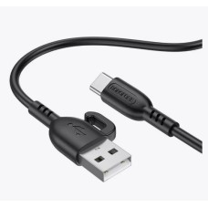 BOROFONE (6974443389920) BX91 USB 3.0A для Type-C Black 1 м