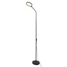 ULTRAFLASH (15738) UF-833 C02 черный (LED cвет-к напольный, настольный, 12Вт, 3 в1, круг)