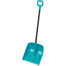 PALISAD Лопата для уборки снега, полипропилен, 450х450х1355 мм, алюминиевый черенок, усиленная, LUXE 61678