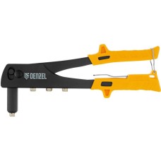 DENZEL Заклепочник ручной, 255 мм, заклепки 2,4-3,2-4,0-4,8 мм 40440