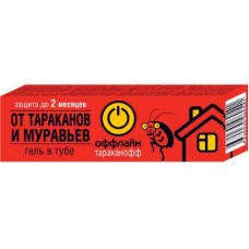 ОФФЛАЙН Тараканофф Гель от тараканов и муравьев, , туба 75 мл/ 24 (OF05020101)