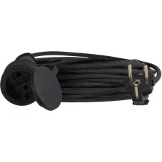 КОСМОС YSHKsm20m-1g(10A)KG шнур 1 гнездо , 10А - 20 м , Черный