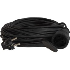 КОСМОС YSHKsm50m-1g(10A)KG шнур 1 гнездо , 10А - 50 м , Черный