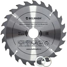 BELMASH Диск пильный 190?1,6/1,4?30/25,4/22,2 24Т