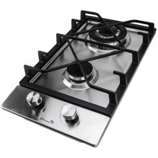ELTRONIC (33-17) 2 конфорки , нержавеющая сталь