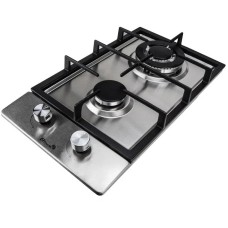 ELTRONIC (33-18) 2 конфорки, нержавеющая сталь