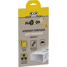 NADZOR Клеевая ловушка для грызунов ?Домик?, 2 шт/уп., NASDFR1