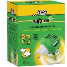 NADZOR Комплект от комаров (Электрофумигатор+жидкость 30 мл), IKL 001H