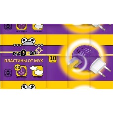 NADZOR Пластины от мух, 10 шт, PKM005P