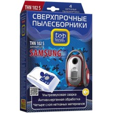 TOP HOUSE THN 102 S Сверхпрочные нетканые пылесборники 4 шт. (392487) TOP HOUSE THN 102 S Сверхпрочные нетканые пылесборники 4 шт. (392487)
