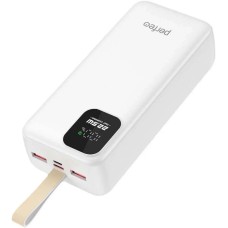 PERFEO (PF_E2083) - 30000 mAh/LED QC3.0/Type-C/2,белый
