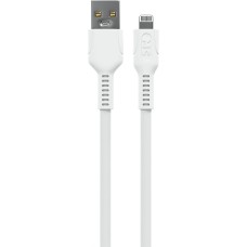 MORE CHOICE (4620202553287) K65i 2м USB 2.4A для Lightning , белый