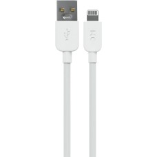 MORE CHOICE (4620202554628) K85i USB 2.4A для Lightning - 1м , белый MORE CHOICE (4620202554628) K85i USB 2.4A для Lightning - 1м , белый