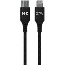 MORE CHOICE (4620202554130) K69ia USB 3.0A PD 27W для Lightning ng 8-pin Type-C - 1м , черный