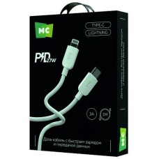 MORE CHOICE (4620202554758) K85ia USB 3.0A PD 27W для Lightning ng 8-pin Type-C - 1м , белый