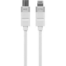 MORE CHOICE (4620202555045) K87ia USB 3.0A PD 27W для Lightning ng 8-pin Type-C - 1м , белый