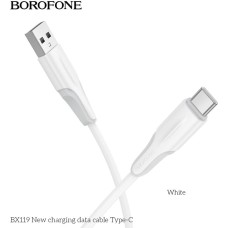 BOROFONE (6941991122002) BX119a USB 3.0A для Type-C - 1м , белый