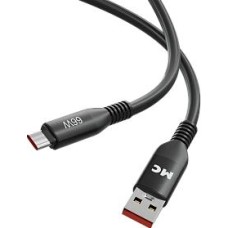 MORE CHOICE (4620202554482) K83a USB 6.0A QC3.0 66W - 1м , черный MORE CHOICE (4620202554482) K83a USB 6.0A QC3.0 66W - 1м , черный