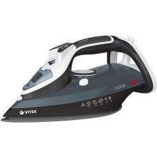 VITEK Утюг VT-8304 2400Вт черный/белый/синий