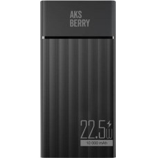 AKSBERRY (6900287710026) E102 Riffles PD22,5w 10000 mAh (черный)