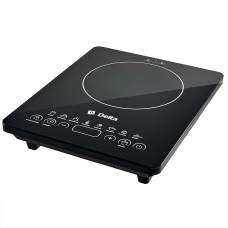 DELTA D-302N 2000Вт, черный: 1-конфороч, 8 пр, LED-дисплей, стеклокерамика, (6)