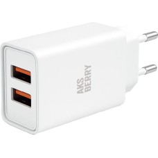 AKSBERRY (6900209800019) T38 2 USB 2.4A, белый