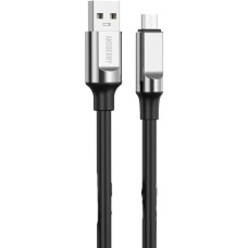 AKSBERRY (6900291860014) X159 Silicone USB-A - MicroUSB, черный