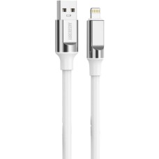 AKSBERRY (6900291900017) X159 Silicone USB-A Lightning, белый AKSBERRY (6900291900017) X159 Silicone USB-A Lightning, белый