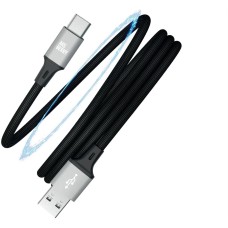 AKSBERRY (6900307890011) X164 Magnetic USB-A - Type C, черный