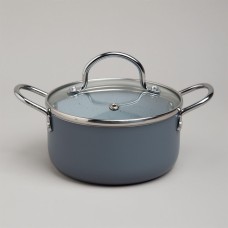 AGNESS 906-262 с а/приг.покр. и стекл.крышкой 950мл 14*7см
